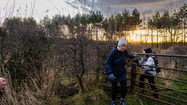 Footpath SE of E Tanfield Station