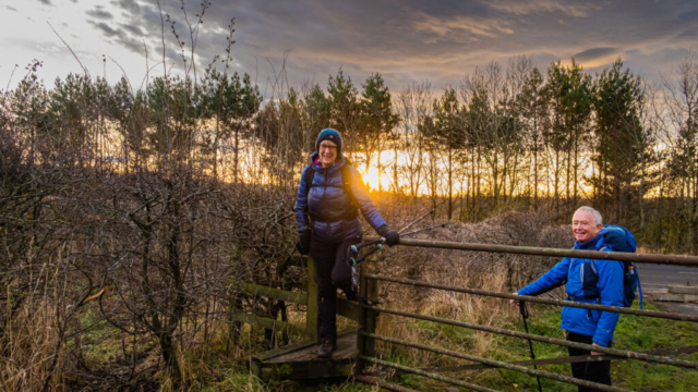 Footpath SE of E Tanfield Station