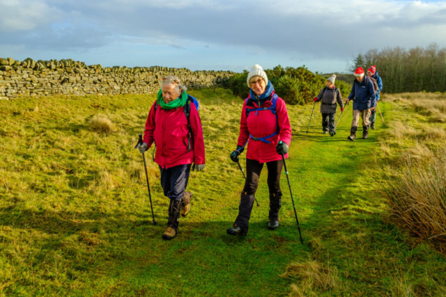 Approaching milecastle 24