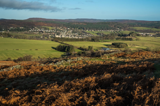 Coquet Valley from above Whittondean