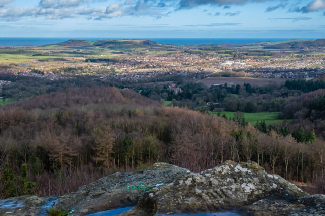 Guisborough from the Hanging Stone