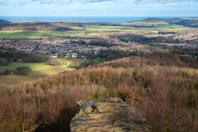 West part of Guisborough from the Hanging Stone