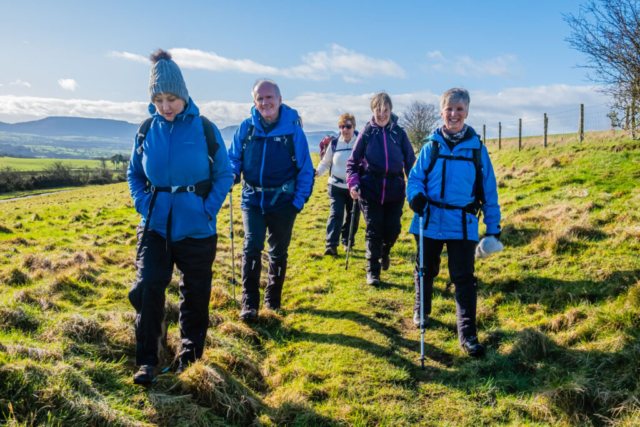 heading toward Cleveland Way