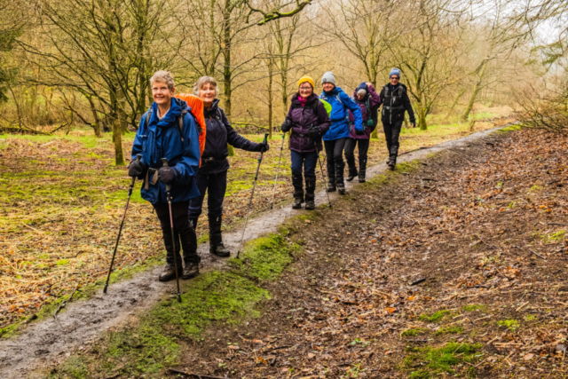 Near R Team before the climb to Urpeth North Farm