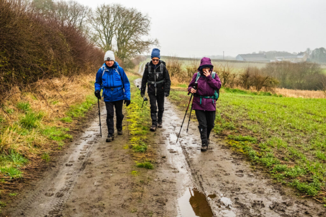 Crossing Kibblesworth Common