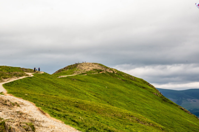 Approaching Cat Bells summit