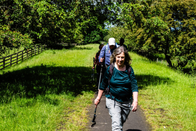 Heading thro the woods ca 1 Km before Beck Hole