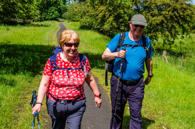 Heading thro the woods ca 1 Km before Beck Hole