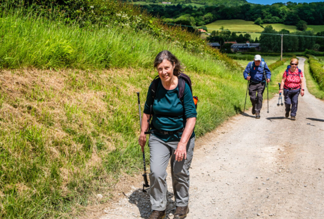 On the Esk Valley Walk - heading towards Priory Farm