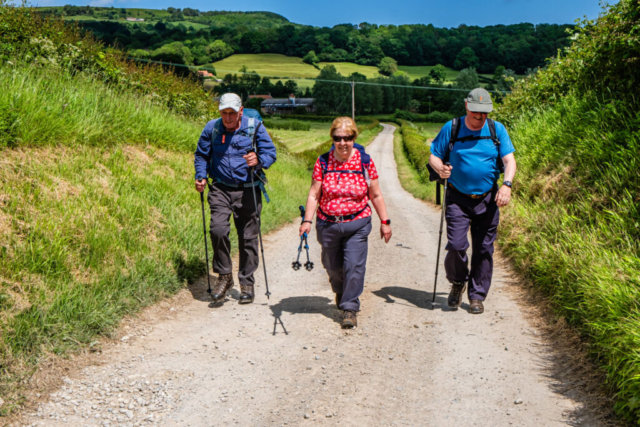 On the Esk Valley Walk - heading towards Priory Farm