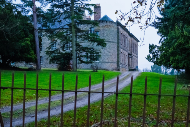 Croxdale hall - north and west wings