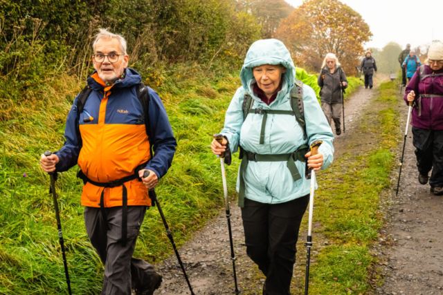 Striding out near Wreay