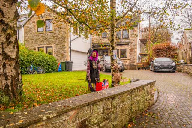 Halloween display - Castle Carrock