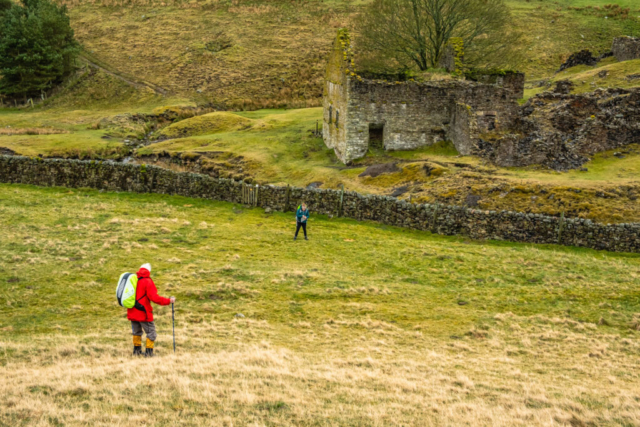 Descending to Dales Beck and the smelting mill