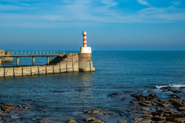 Amble south jetty