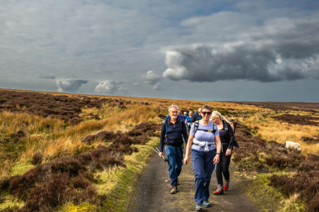 Heading around Thorgill Head on the mineral line