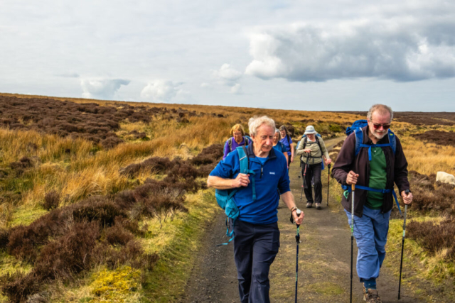 Heading around Thorgill Head on the mineral line