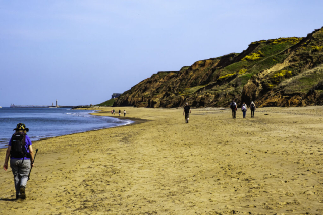 Along the beach to Whitby