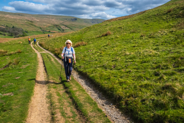 Round Hill - approaching Lammerside Castle