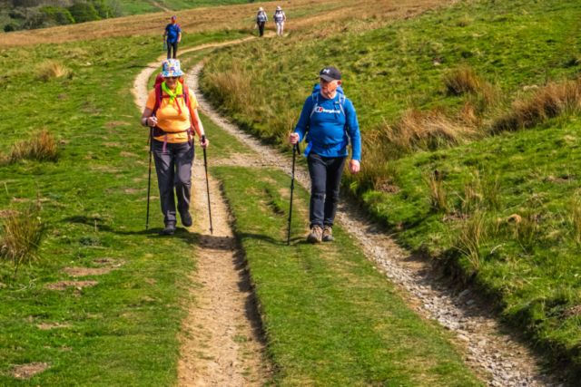 Round Hill - approaching Lammerside Castle