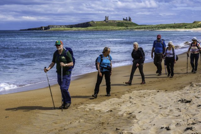 Along the beach to Embleton - will we beat the tide