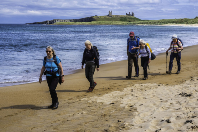 Along the beach to Embleton - will we beat the tide