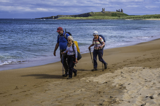 Along the beach to Embleton - will we beat the tide