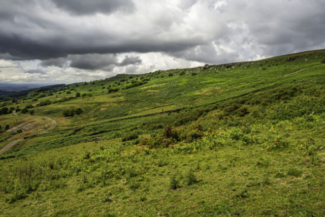 Barkers Crags above Upper Scugdale Barkers Crags above Upper Scugdale