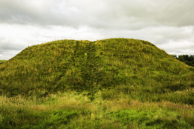 The Bailey section of Elsdon Motte & Bailey castle
