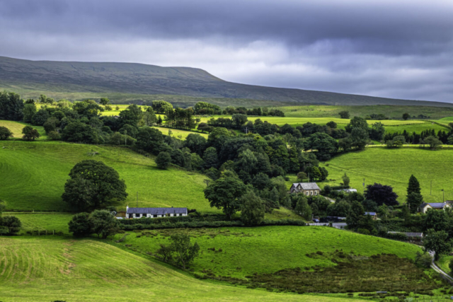 View ESE to Baugh Fell  soon after joining "A Pennine Journey"