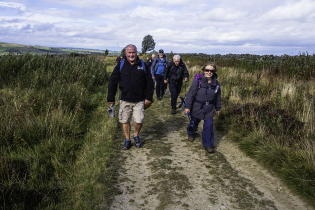 Soon after crossing the minor road near High Scotch Hall
