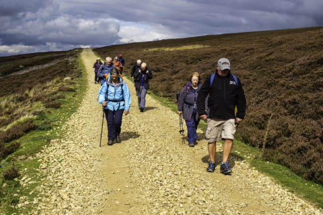 Descending from the Long Drag