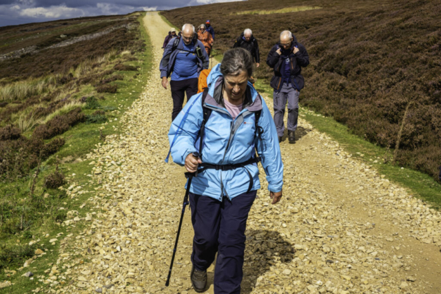 Descending from the Long Drag