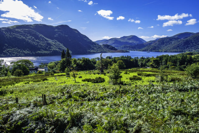 En-route to Yew Crag - the view SW