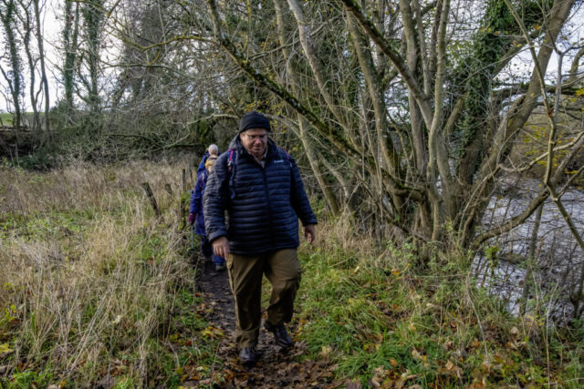 River Tyne Trail slightly E of the railway bridge over the S Tyne