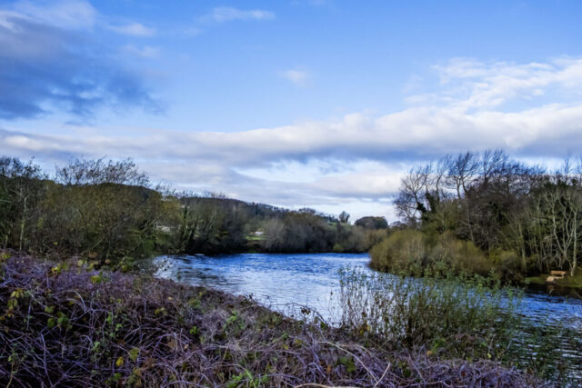 "Meeting of the waters" - the N & S Tyne join to become R Tyne
