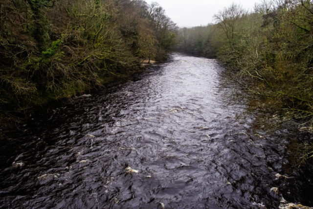 Upstream from the FB near Round Howe